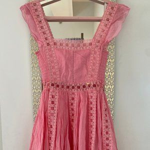 Free People Verona Dress in PINK (XS)